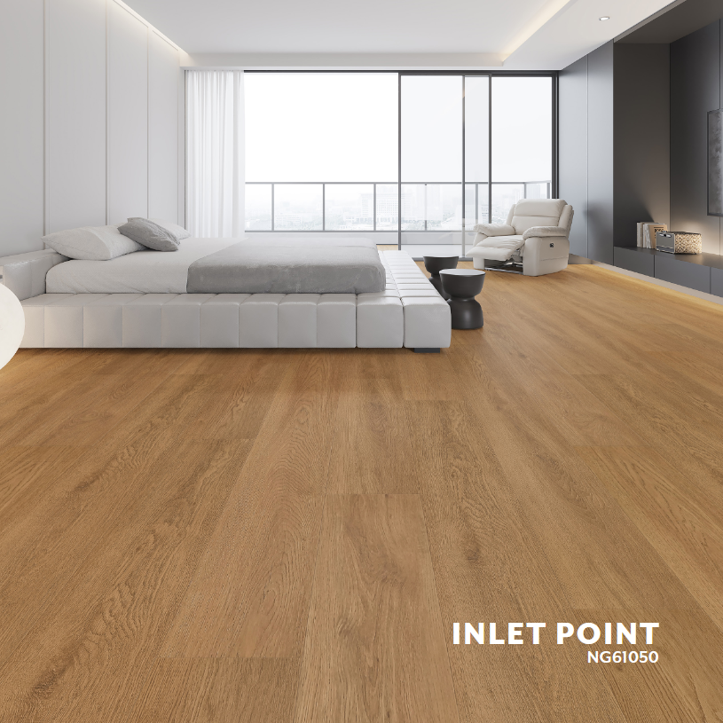 Inlet Point 9x60 NeXGen Waterproof Hybrid Wood Flooring, NG61050, 10mm, 27.44 sqft, 7pcs, 41.49 lbs, Final Price: $2.99/sf, $82.05 + Tax