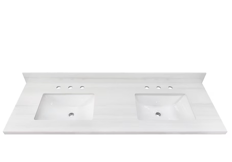 Allen Roth Sink 3-Hole Bathroom Vanity Top 261558 2694689 *CNI2411 Retail: $399.00 FINAL: $149.99