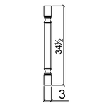 TP3 Post - WHITE SHAKER Solid Soft Close RTA Cabinet (Flat Pack)  FINAL PRICE CLEARANCE // NO RETURNS OR EXCHANGES