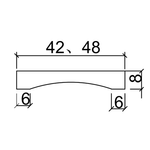 VAL42 Valance - WHITE SHAKER Solid Soft Close RTA Cabinet (Flat Pack)  FINAL PRICE CLEARANCE // NO RETURNS OR EXCHANGES