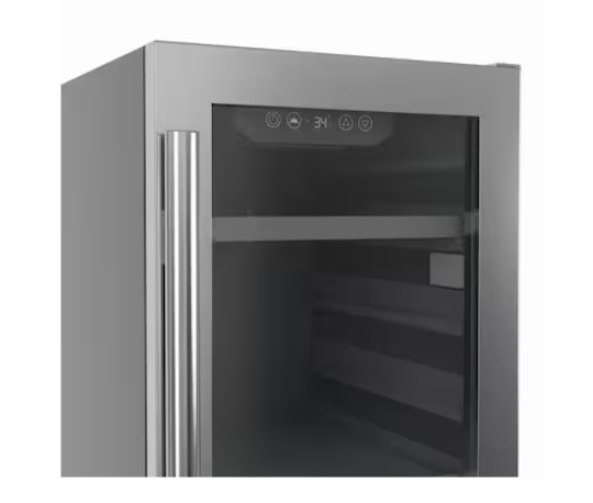Avallon 15-in 86-Can Capacity Stainless Steel Built-in/Freestanding Indoor Beverage Refrigerator with Glass Door, ABR152SGRH *JR2510, Retail: $1,299.00, FINAL PRICE: $749.99 + TAX