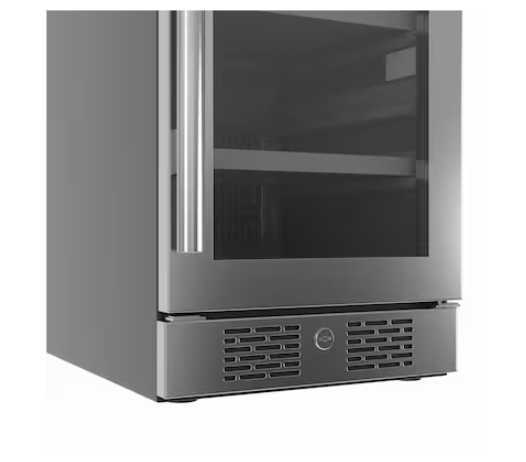 Avallon 15-in 86-Can Capacity Stainless Steel Built-in/Freestanding Indoor Beverage Refrigerator with Glass Door, ABR152SGRH *JR2510, Retail: $1,299.00, FINAL PRICE: $749.99 + TAX
