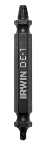 IRWIN Impact Screw-Grip De-1 Double-Ended Screw Extractor, 1876221