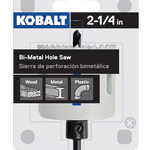 Kobalt 2-1/4-in Bi-Metal Arbored Hole Saw