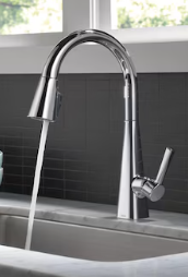 Delta Lenta Single-Handle Pull-Down Kitchen Faucet in Chrome, 19802Z-DST, MRSP: $399, FINAL PRICE: $99.99 + TAX