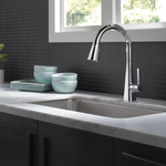 Delta Lenta Single-Handle Pull-Down Kitchen Faucet in Chrome, 19802Z-DST, MRSP: $399, FINAL PRICE: $99.99 + TAX