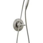 Delta Arvo Spotshield Brushed Nickel 1-handle 6-in Round Shower Faucet with Valve (Multi-function)