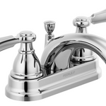 Peerless Elmhurst Two-Handle Centerset Bath Faucet in Chrome, P2465LF, MSRP: $157.36, FINAL PRICE: $39.99 + TAX