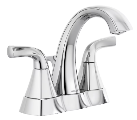 Peerless Parkwood Two Handle Centerset Lavatory Faucet in Chrome, P2635LF, MSRP: $119.64, FINAL PRICE: $39.99 + TAX