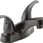 Peerless Two Handle Bathroom Faucet in Oil Rubbed Bronze, P299628LF-OB-M, MSRP: $135.63, FINAL PRICE: $39.99 + TAX