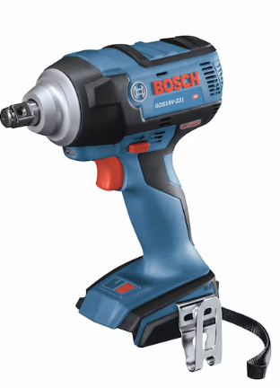 Bosch 4-Amp 18-volt Variable Speed Brushless 1/2-in square Drive Cordless Impact Wrench (Battery Not Included and Charger Not Included), 2675385, GDS18V-221N, MSRP: $189.00, FINAL PRICE: $109.00 + TAX