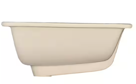 22 in. Undermount Rectangular Vitreous China Bathroom Sink in White, #14-027-W, FINAL PRICE: $44.99 + TAX