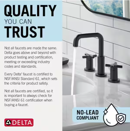 Delta Portwood Two Handle Centerset Bathroom Faucet in Spotshield Brushed Nickel, 25770LF-SP, MRSP: $162.85, FINAL PRICE: $59.99 + TAX