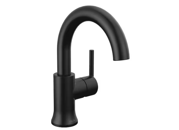 Delta Trinsic Single Handle Bathroom Faucet in Matte Black, 559HA-BL-DST, MRSP: $409, FINAL PRICE: $159.99 + TAX