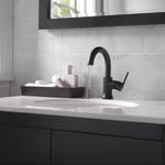 Delta Trinsic Single Handle Bathroom Faucet in Matte Black, 559HA-BL-DST, MRSP: $409, FINAL PRICE: $159.99 + TAX