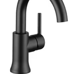 Delta Trinsic Single Handle Bathroom Faucet in Matte Black, 559HA-BL-DST, MRSP: $409, FINAL PRICE: $159.99 + TAX