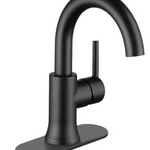 Delta Trinsic Single Handle Bathroom Faucet in Matte Black, 559HA-BL-DST, MRSP: $409, FINAL PRICE: $159.99 + TAX