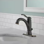 Delta Porter Single Handle Bathroom Faucet in Oil Rubbed Bronze, 15984LF-OB-ECO, MRSP: $246.9, FINAL PRICE: $49.99 + TAX