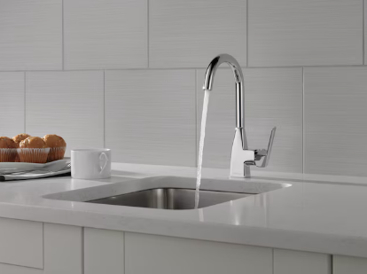 Peerless Xander Single Handle Bar Faucet in Chrome, P1819LF, MSRP: $211.77, FINAL PRICE: $99.99 + TAX