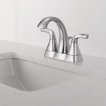 Peerless Parkwood Two Handle Centerset Lavatory Faucet in Chrome, P2635LF, MSRP: $119.64, FINAL PRICE: $39.99 + TAX