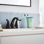 Peerless Parkwood Two Handle Centerset Lavatory Faucet in Matte Black, P2535LF-BL, MSRP: $126, FINAL PRICE: $59.99 + TAX