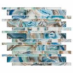**PER PC** Serenity Cove 12x12 Mosaic, LW210618004, 11pcs, 10.33sf, 25lbs, FINAL PRICE: $4.99/pc, $54.89/ Box