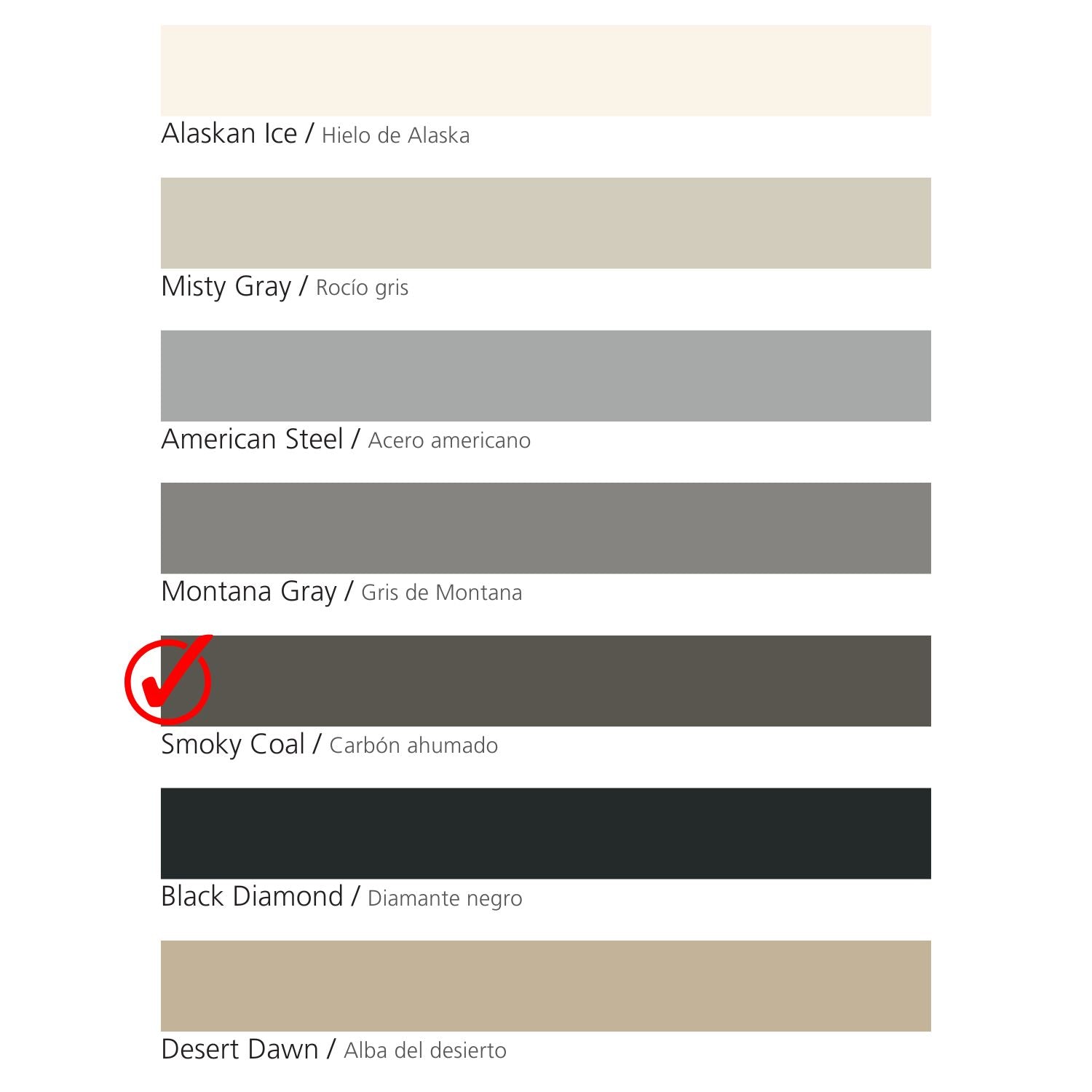 North American Grout - Smoky Coal