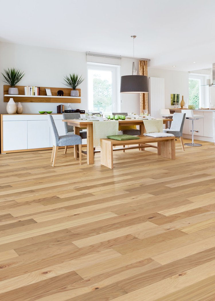 Natural - Stanbridge 5" x RL Handscraped Hickory Engineered Hardwood ** ON ORDER **, 32.81 sf, FINAL PRICE: $3.29/sf, $107.94/box + Tax