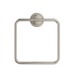 Ellen DeGeneres Tossana Metal Towel Ring in Brushed Nickel, 2014ATR-113, FINAL PRICE: $14.99 + Tax
