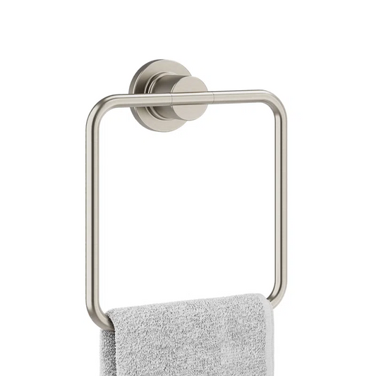 Ellen DeGeneres Tossana Metal Towel Ring in Brushed Nickel, 2014ATR-113, FINAL PRICE: $14.99 + Tax