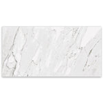 Marbles Carrara White 12x24 Matte *SECONDS* Tile, 1102293, 8mm, 53lbs, 16sf, 8pcs, FINAL PRICE: $0.99/sf, $15.84/bx + TAX