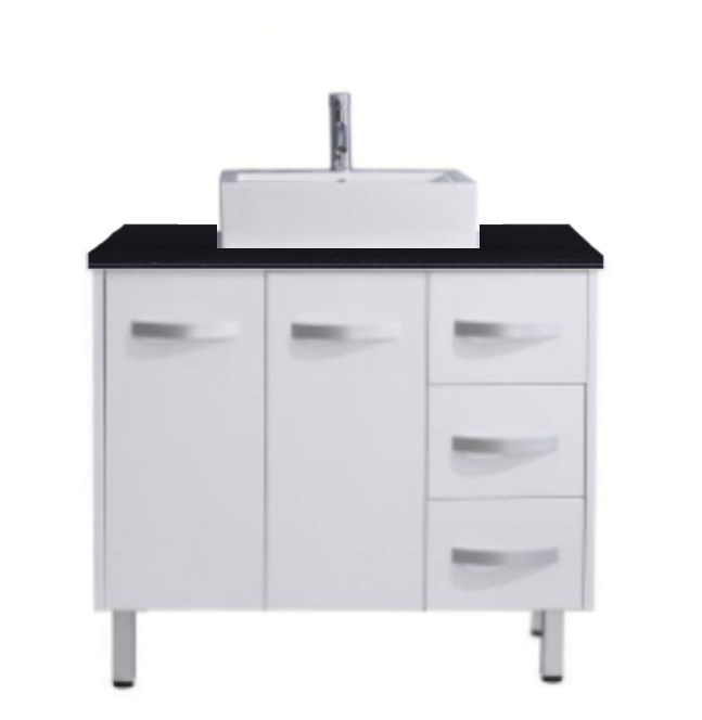 Virtu Vanity 36-Inch UM-3069-BG-WH, CLEARANCED