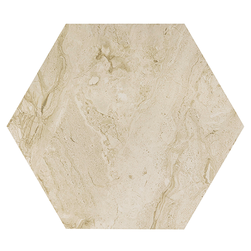 Misty Silk Hexagon 11x11 Polished Porcelain Tile, SF220050, 8.736sf, 14pcs, 35 lbs, FINAL PRICE: $1.99/sf, $17.38/bx + Tax