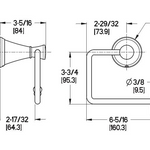 Pfister Winfield Bath Toilet Paper Holder Accessory Brushed Nickel, BPH-WFKK Retail: $42.00, Loc: B5, FINAL PRICE