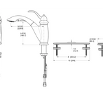 Pfister Marielle Kitchen Faucet Stainless Steel, LG532-7SS - Retail:$669.00,  Final Price: $99.99 + Tax, Loc: B9