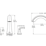 Pfister McAllen Bath Tub Faucet ** TRIM KIT ONLY ** Spot Defense Brushed Nickel, RT6-5MCAGS Retail: $358.00, Loc: B6, FINAL PRICE