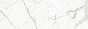 White marble tile with subtle gray veining