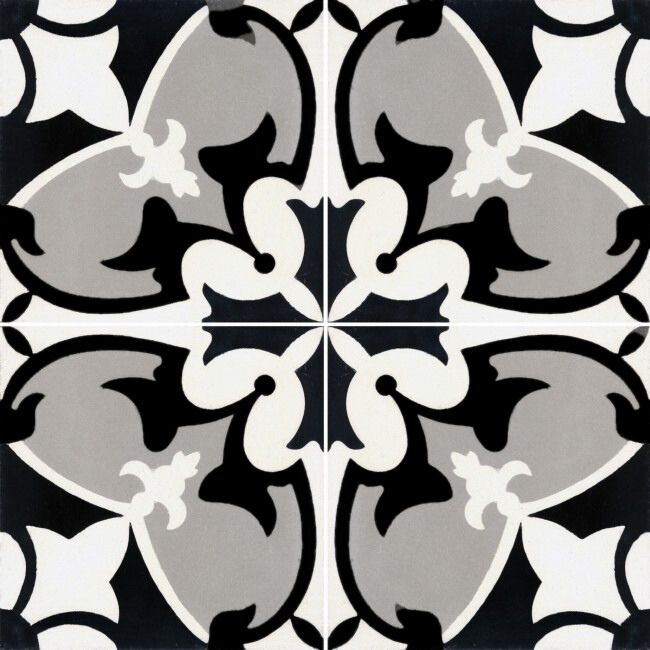 Pedrosa 8x8 Cement Floor & Wall Tile, SF190049,  5.78sf, 13pcs, 40lbs, FINAL PRICE: $0.99/sf, $5.72/bx + Tax