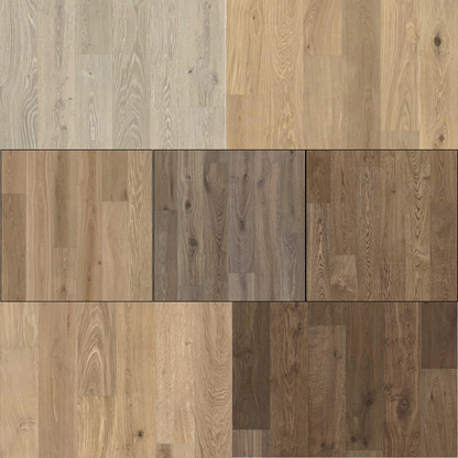 Palm Harbor Engineered Hardwood European White Oak ** ON ORDER ** , 7.5x9/16, 3mm Veneer, 61.74 lbs, 31.09sf, FINAL PRICE: $3.99/sf, $124.05/box