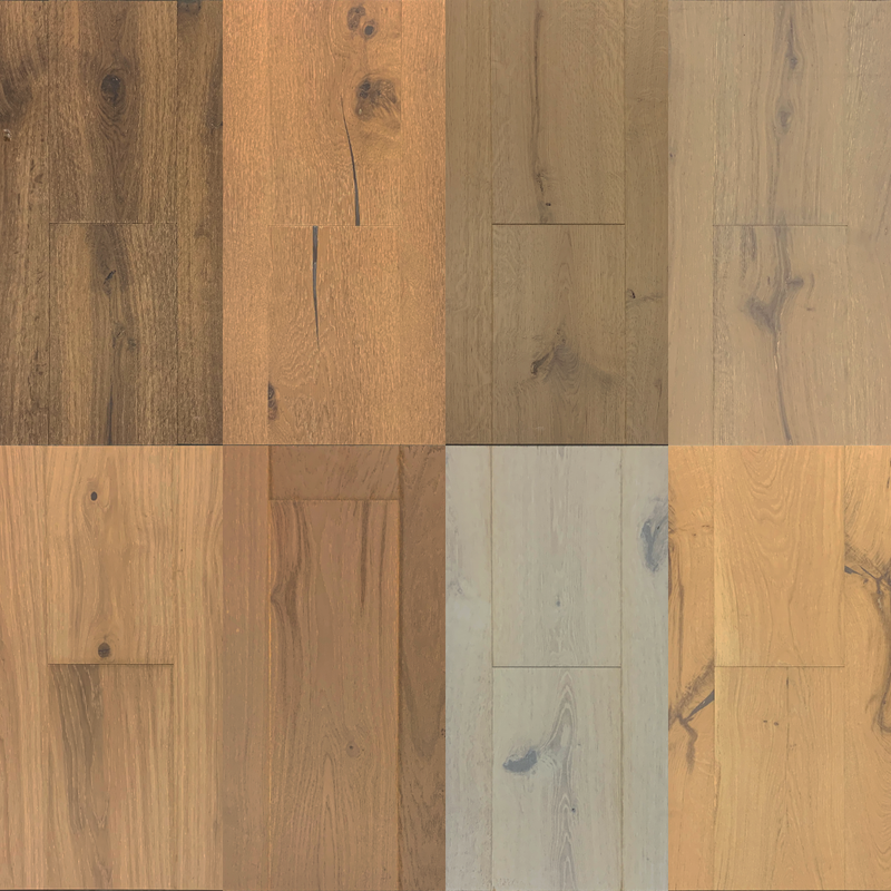 West Palm Engineered Hardwood European White Oak, 7.5x9/16, 3mm Veneer ** ON ORDER **, 31.09 sf, FINAL PRICE: $4.39/sf