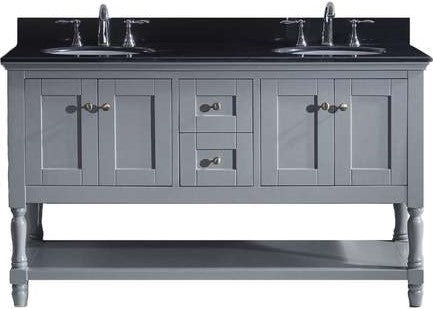 Virtu Vanity 60-Inch MD-3160-UGQSQ-CG