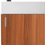 Carino 16-in Single Bathroom Vanity Cabinet Set in Plum, JS-50416-PL
