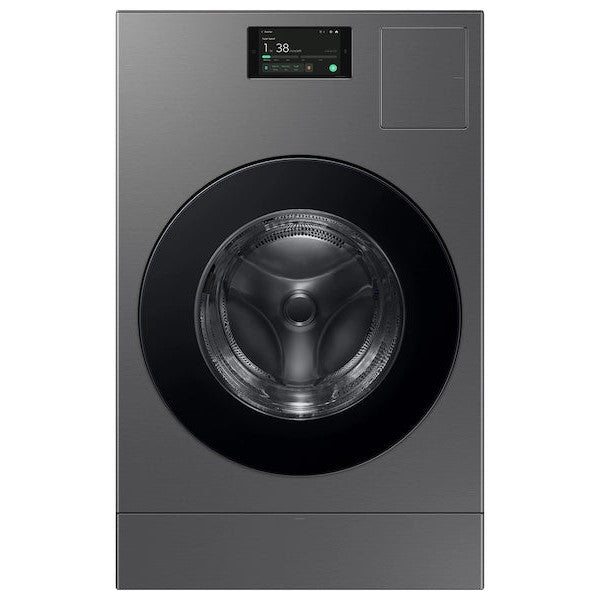 Samsung Bespoke AI Laundry Combo 5.3 Cu. Ft. All-in-One Washer with Super Speed and Ventless Heat Pump Electric Dryer - Dark Steel, [FB164], WD53DBA900HZA1, CLEARANCED: $1,499.99 + Tax