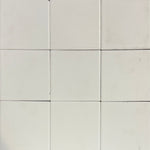 ** PER PCS ** Merola Tile Chelsea Super Square Matte White, FTCC4SQMCW, MSRP: $10.97/PC,  10pc/box, SPECIAL DISCOUNT $1.99 + Tax, Loc: MT3-G