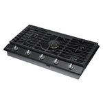 Samsung Premium Plus 36-in 5 burners Black Stainless Steel Gas Cooktop, NA36K7750TG *JR2505, Retail: $2,049.00, FINAL PRICE: $999.99 + TAX