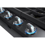 Samsung Premium Plus 36-in 5 burners Black Stainless Steel Gas Cooktop, NA36K7750TG *JR2505, Retail: $2,049.00, FINAL PRICE: $999.99 + TAX