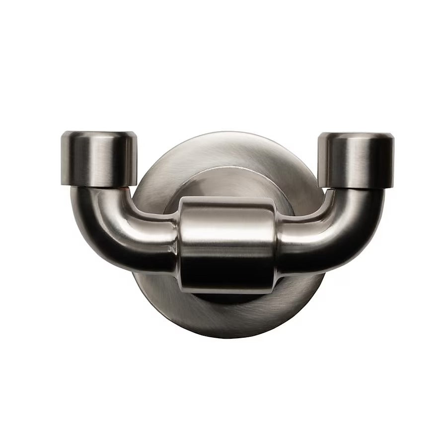 Giagni Bordino Brushed Nickel Double-Hook Wall Mount Towel Hook, FINAL PRICE: 11.99 + TAX