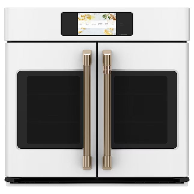 Cafe Professional 30-in Smart Compatible Single Electric Wall Oven with Air Fry True Convection and Self + Steam Cleaning (Matte White), CTS90FP4NW2 *JR2508, Retail: $5599, FINAL PRICE: $3499.99 + TAX