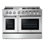 Thor Kitchen 48-in 4.2-cu ft / 2.5-cu ft Convection Oven Freestanding Double Oven Dual Fuel Range (Stainless Steel), HRD4803U , Retail: $8,299.00, FINAL PRICE: $5,999.99 + TAX