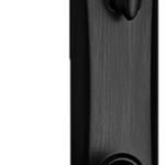 Kwikset Kingston Interconnect Keyed Entry UL Lever featuring SmartKey Security™ in Matte Black, 95080-025, FINAL: $79.99